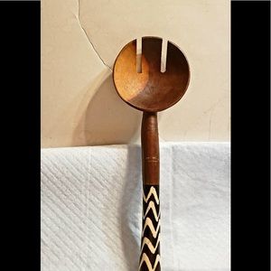 Kenyan handcarved fork